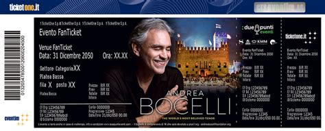 ticketmaster andrea bocelli concert tickets